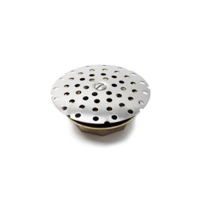 Waste outlet with strainer